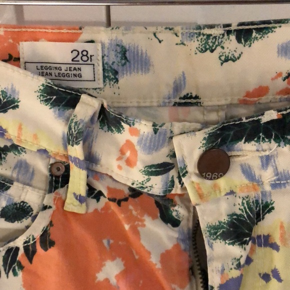 The Gap Floral print legging jeans - Picture 2 of 4